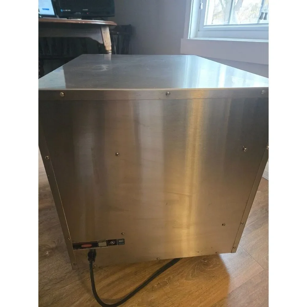 HATCO HDW-2N-S Stainless Steel Portable Electric 2 Drawer Food Warmer TESTED